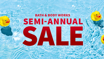 Bath & Body Works Semi-Annual Sale 2024: Hand Soaps & Wallflower Refills for $3