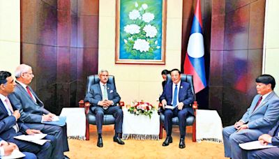 In Laos capital, Jaishankar holds talks on trafficking issue with ASEAN leaders