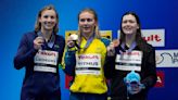 Australian Titmus takes it out fast and sets WR in 400m freestyle as Ledecky settles for silver