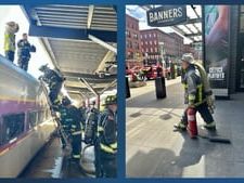 Commuter Rail delays reported after train engine fire at Boston’s North Station