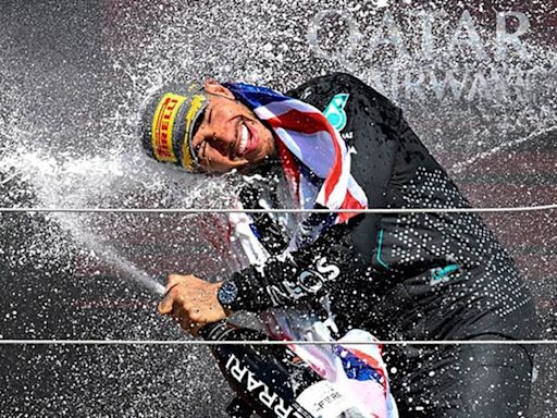 Hamilton agiganta su leyenda al ser el primer piloto en ganar nueve veces en el mismo circuito de F1 - La Tercera