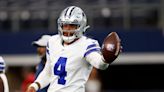 Cowboys QB Dak Prescott 'good to go' after being held out of practice with ankle injury