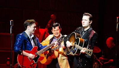 Theater review: Musical Theatre West’s ‘Million Dollar Quartet’ is a thrilling musical extravaganza