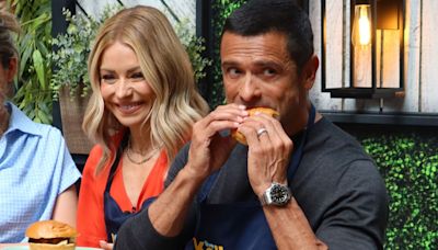 Mark Consuelos chows down and more star snaps