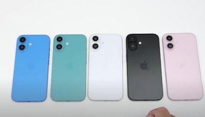 iPhone 16實機曝！5配色一次開箱 網見「這2色」超驚豔