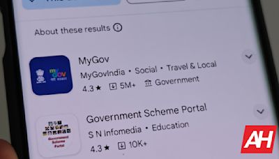 Google Play Store pins 'Government' badge to belonging apps