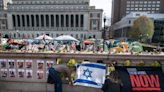 Barbaric anti-Israel protesters are causing mayhem at the gates of Columbia University