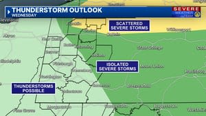 Remnants of Hurricane Beryl bring gusty winds, storm threats to Pittsburgh region Wednesday