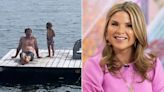 Jenna Bush Hager Admits She Was Scared to Watch Son, 3, Learn to Swim in the Ocean: 'Closed My Eyes'