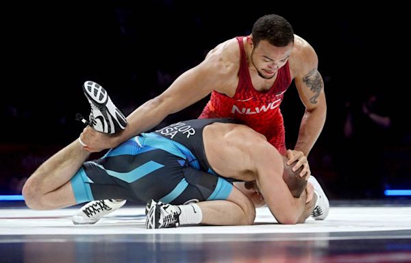 Former Penn State wrestler Aaron Brooks out of gold medal contention — here’s how it happened