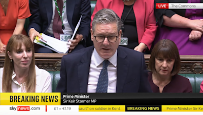 London politics latest LIVE: Starmer asked if 'honeymoon over' while grilled on two-child benefit cap in first PMQs