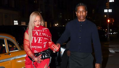 Rihanna Had a Red Hot Mother’s Day While Out With A$AP Rocky in NYC