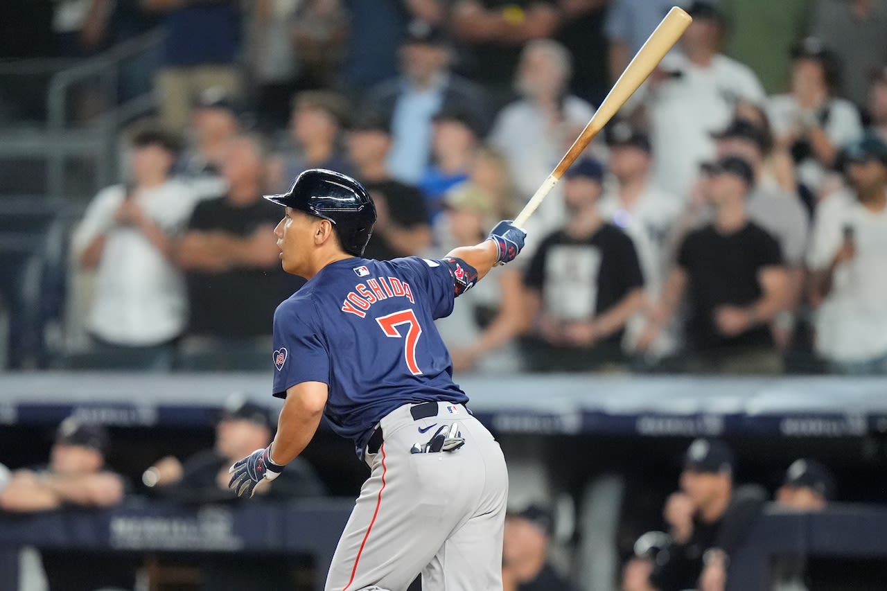 Someone in Red Sox dugout ‘was going nuts’ after Masataka Yoshida’s homer