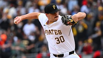 Pirates rookie Paul Skenes hits triple digits routinely, strikes out 7 in big league debut vs. Cubs