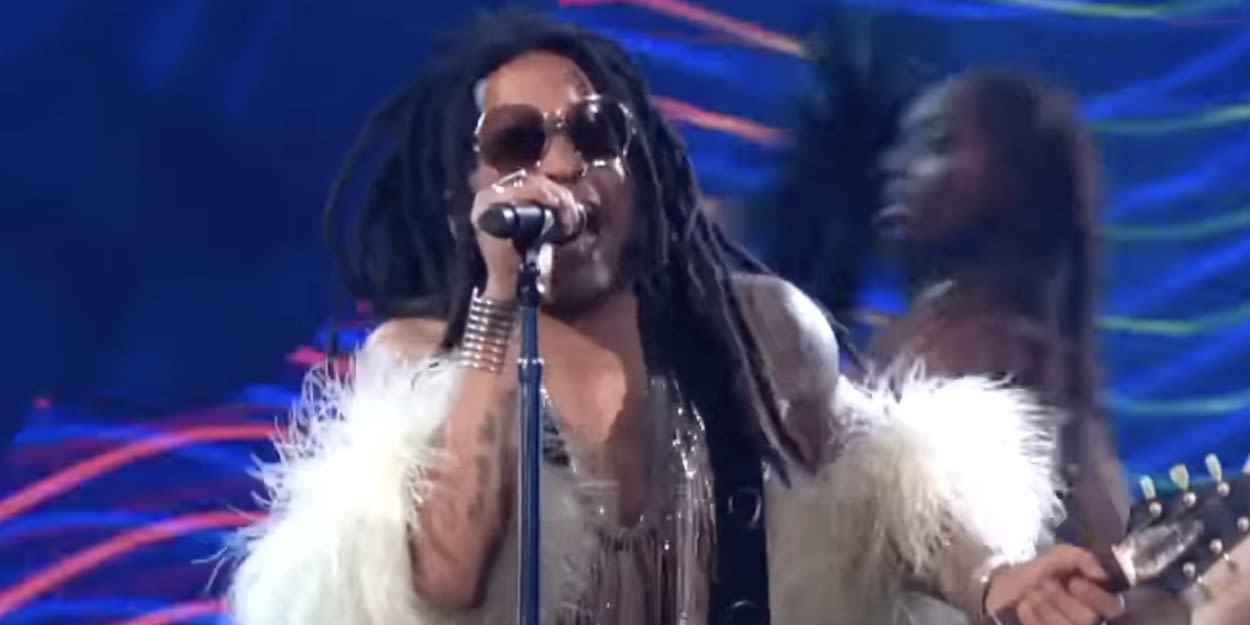 Video: Lenny Kravitz Performs Medley at 2024 VMAs