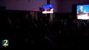 Dozens of debate watchers wrapped up their watch parties Thursday night