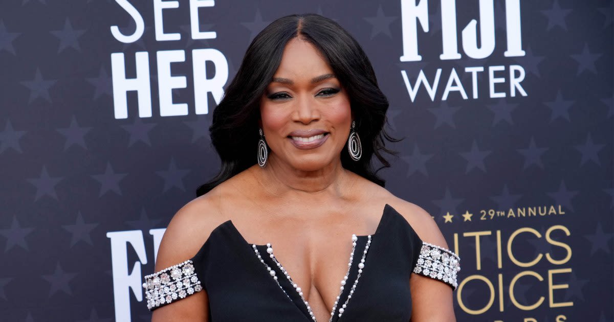 Angela Bassett Shines Bright In These Embellished Kardashian-Approved Jeans