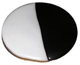 Black and white cookie