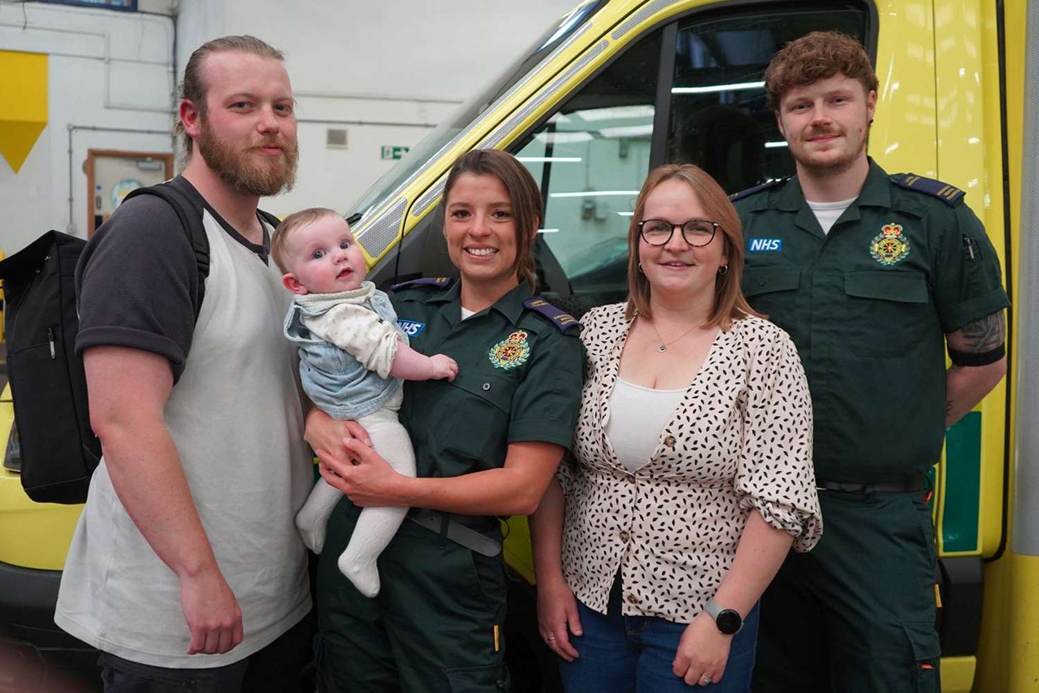 Mom and Baby Reunite with Ambulance Team After Traumatic Birth: 'They Saved Not One, but Two Lives'