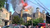 Incendio en una histórica iglesia de Toronto: se perdieron pinturas y la comunidad está devastada