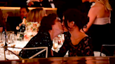 Timothée Chalamet and Kylie Jenner share sweet kiss in first official appearance at Golden Globes