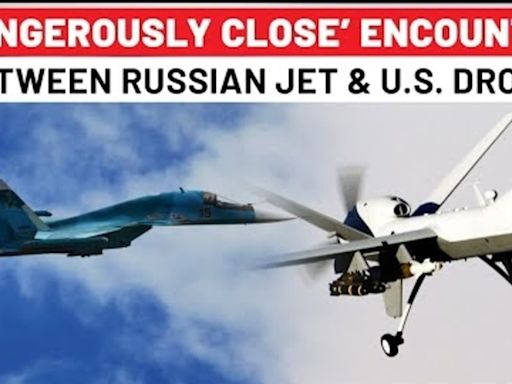 U.S. Reaper Drone Flies 'Dangerously Close' To Russia's Su-34 Jet In Syria; This Happened Next...