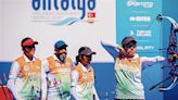 Women’s team completes golden hat-trick