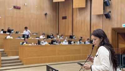 同台侯友宜遭中評會停權3年 美女議員宣布退出民進黨