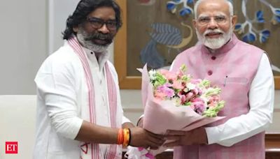 Jharkhand CM Hemant Soren meets Prime Minister Modi in Delhi