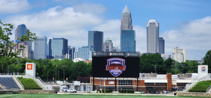 Teams announced for High School Football Kickoff at Charlotte’s Memorial Stadium