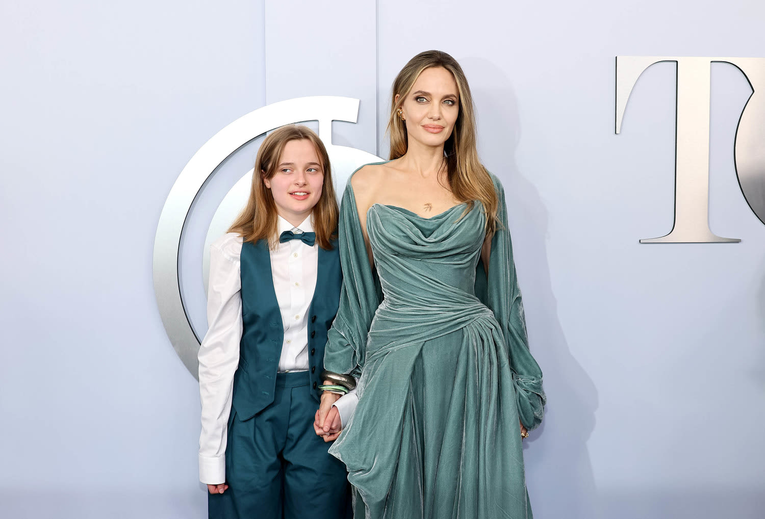 Angelina Jolie attends Tony Awards with daughter Vivienne