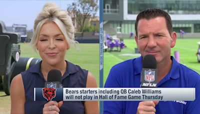 Rapoport: Caleb Williams won't play in Hall of Fame Game; Tyson Bagent to start | 'Inside Training Camp Live'