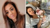 'My heart stopped twice while I was giving birth'