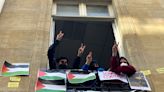 Pro-Palestine students blockade Macron’s university in Paris