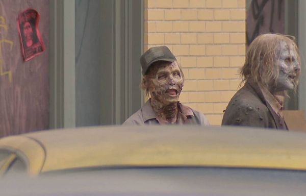 Zombies descend on the city of Worcester for “Walking Dead” filming