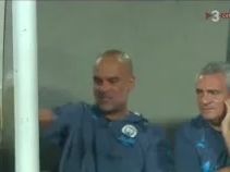Guardiola punches dugout in frustration during City pre-season friendly clash