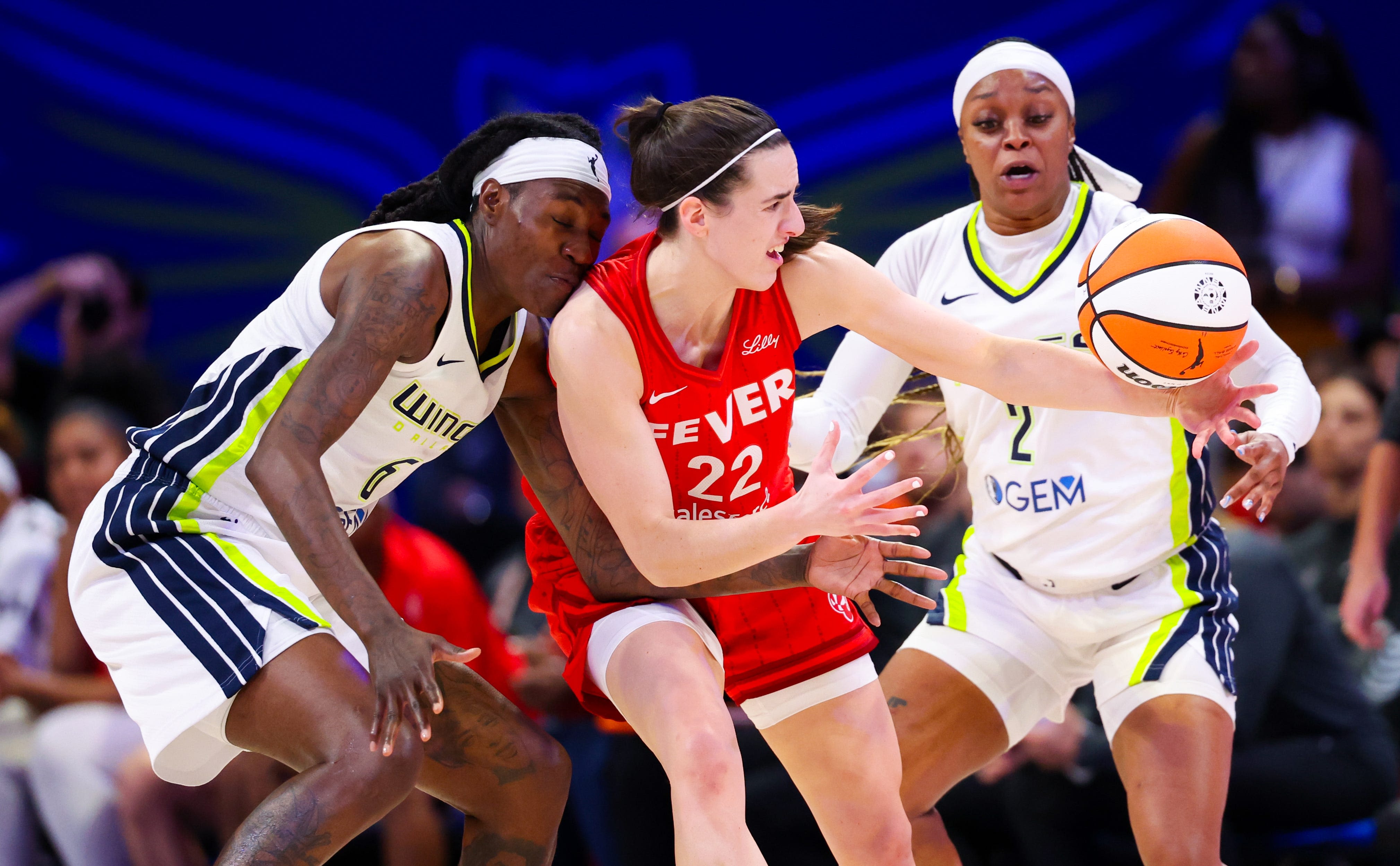 Game recap: Caitlin Clark's record-setting effort can't save Fever against Wings