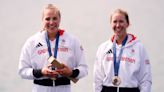 Somerset rower Becky Wilde wins women's double sculls bronze