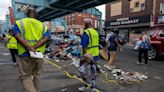 Philadelphia police dismantle homeless encampment in drug-ridden area