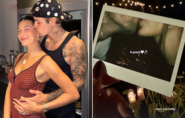 Hailey Bieber Celebrates 6th Wedding Anniversary with Husband Justin Bieber: 'Love You'