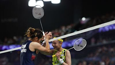 Badminton-Taiwan's Tai exits Paris in tearful goodbye before retirement