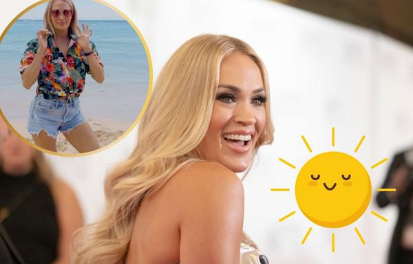 LOOK: Carrie Underwood Soaks Up the Sun in Hawaii