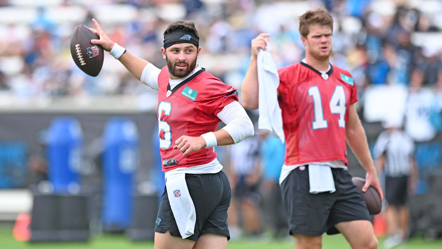 Former Panthers quarterbacks Sam Darnold and Baker Mayfield continue to light it up in their new homes