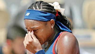 Tearful Gauff feels cheated