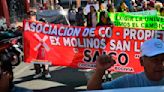 Gremiales marchan en Cochabamba y piden la abrogación de leyes que “van en contra del sector”