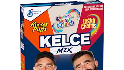 Travis and Jason Kelce team up with General Mills to create Kelce Mix Cereal: Here's what it is