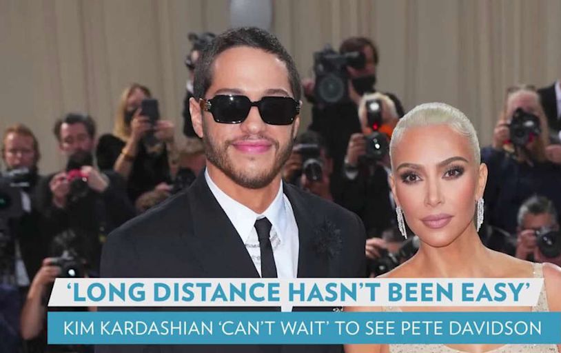 Kim Kardashian 'Can't Wait' to Have Pete Davidson Home from Australia: They're 'Still Very Happy'