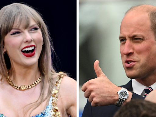 Taylor Swift Snaps Royal Selfies With Prince William, Kids, and Travis Kelce at London Eras Stop