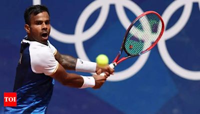 Paris Olympics: Indian tennis star Sumit Nagal makes early exit after first-round defeat | Paris Olympics 2024 News - Times of India