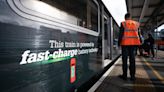 Rapid-charging battery train trial launched